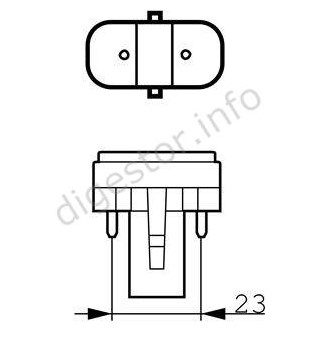 Patica G23 2P