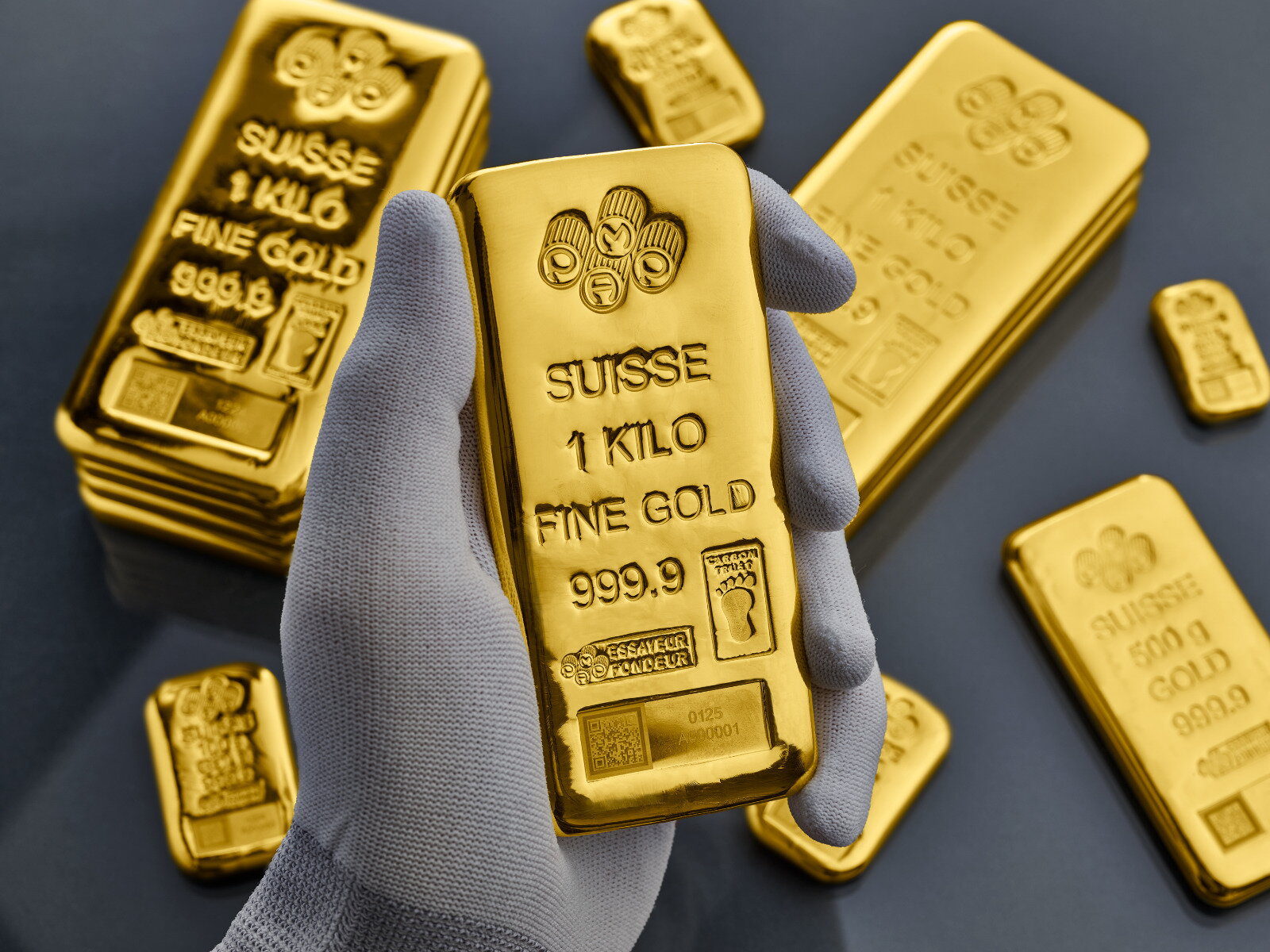 Zlato od švajčiarskej rafinérie PAMP
