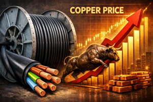 cena medi, ceny káblov, cena striebra, ochrana úspor, sporenie, zlato, striebro, platby zlatom